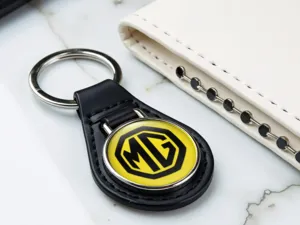 MG Portachiavi Personalizzato In Pelle Duro Mod Tuning